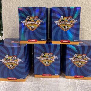 Super7 Ultimates Animaniacs Full Set Pinky Brain Yakko Wakko Dot Opened Box